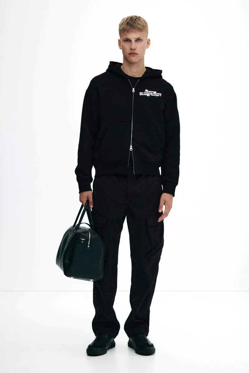 H&M Loose Fit Zip-through hoodie