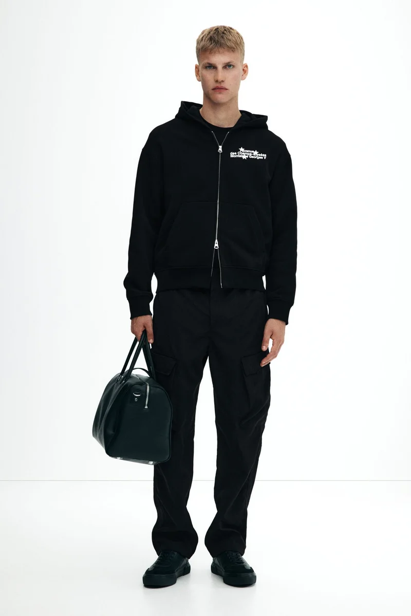 H&M Loose Fit Zip-through hoodie