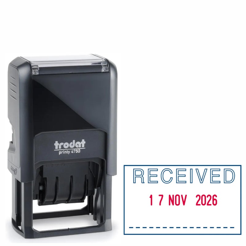 Trodat Printy 4750/L1 Received Self-Inking Stamp - Image 1