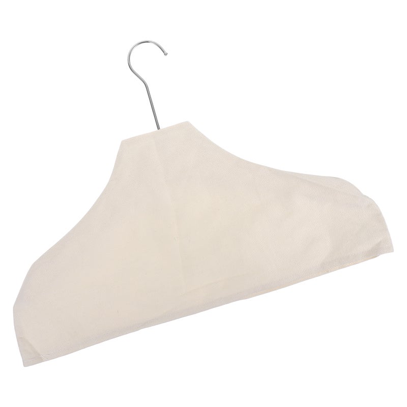 1 Set Non- Hanger And Cover For Clothes Shop Fabric Protector Suit Hanger Cover Hanger Fabric Cover Clothes Shop Hanger Fabric - Image 4