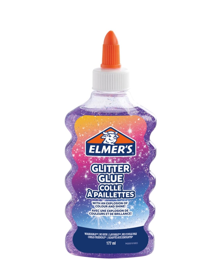 إلميرز غراء إلمر اللامع 177 مل أرجواني - Image 1