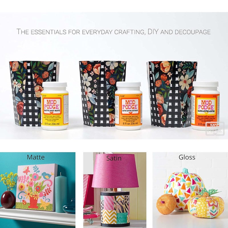 Mod Podge CS11303 Waterbase Sealer, Glue and Finish, 32 oz, Matte - Image 5