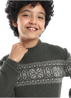 سيزار بلوفر أولادي صوف بتصميمات متعددة  - Image 3