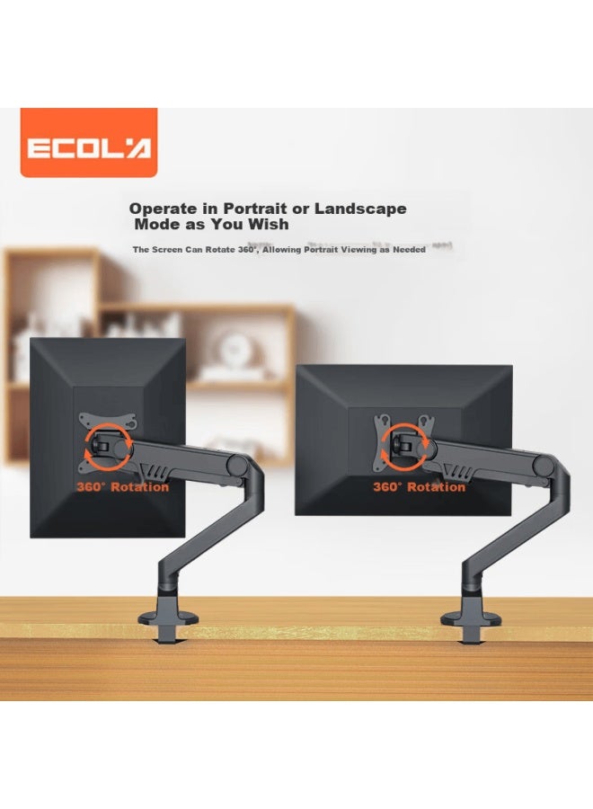Ecola F90bk-cp Black Monitor Stand - Image 1