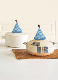 AL SANIDI Hot pot holder, Blue Light, Size 9*10Cm  - Image 3