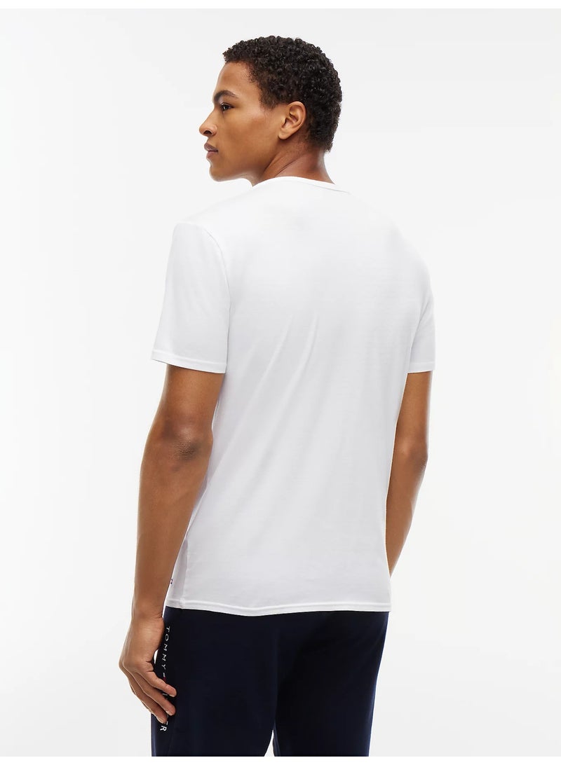 TOMMY HILFIGER 3 Pack Stretch T-Shirt - Image 5