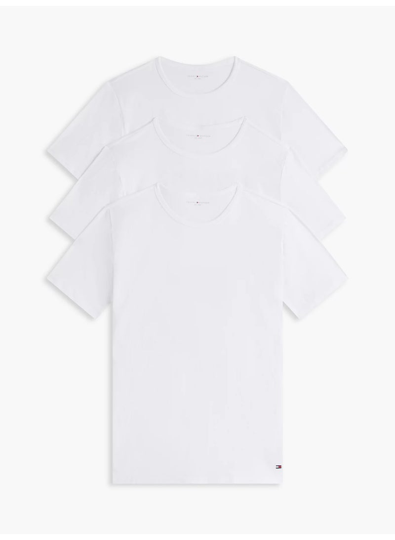 TOMMY HILFIGER 3 Pack Stretch T-Shirt - Image 1