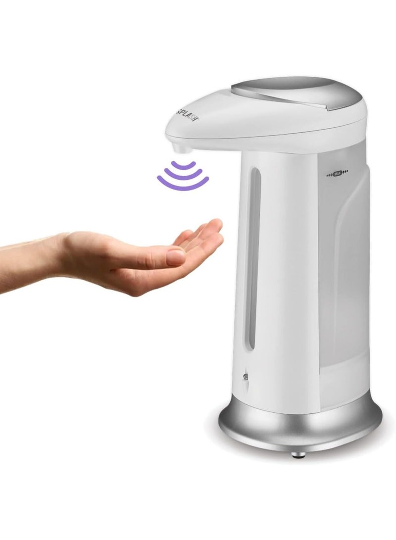 Smart automatic sensor-operated soap dispenser; dispenses ready-to-use foam soap; large storage capacity; modern and stylish design for kitchen and bathroom (practical and hygienic) - Image 2