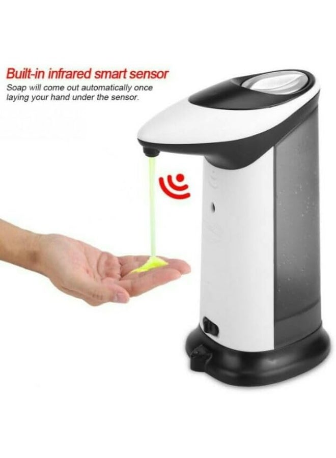 Smart automatic sensor-operated soap dispenser; dispenses ready-to-use foam soap; large storage capacity; modern and stylish design for kitchen and bathroom (practical and hygienic) - Image 4