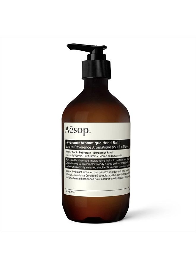 Aesop Reverence Aromatique Hand Balm | 17.2 oz | Paraben, Cruelty-free & Vegan - Image 1
