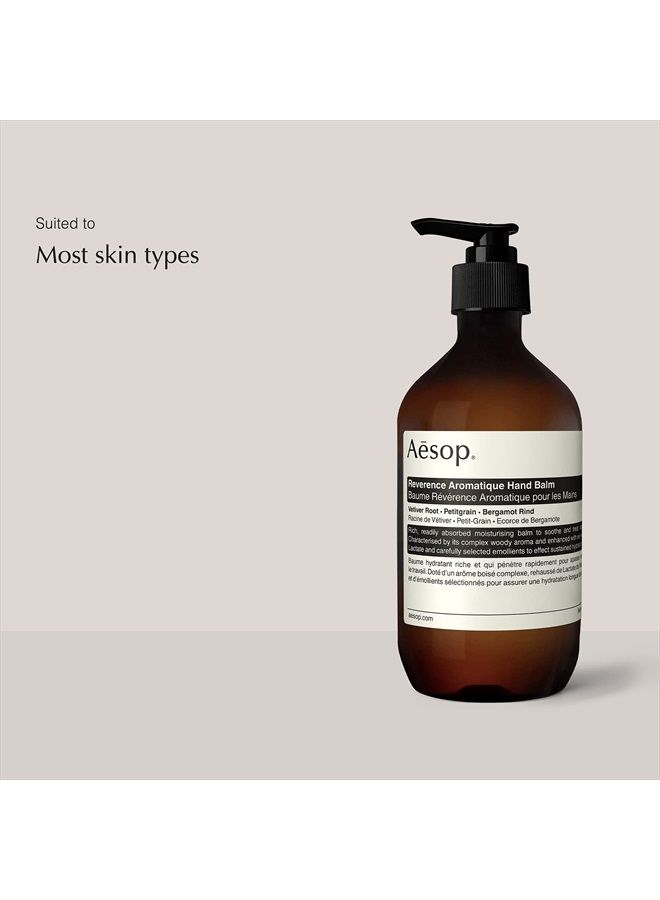 Aesop Reverence Aromatique Hand Balm | 17.2 oz | Paraben, Cruelty-free & Vegan - Image 2