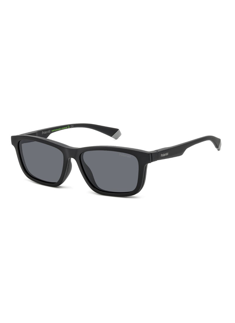 Polaroid - Unisex UV Protection Sunglasses Pld 2147/Cs Black 37.4 - Lens Size: 55 Mm - Image 1