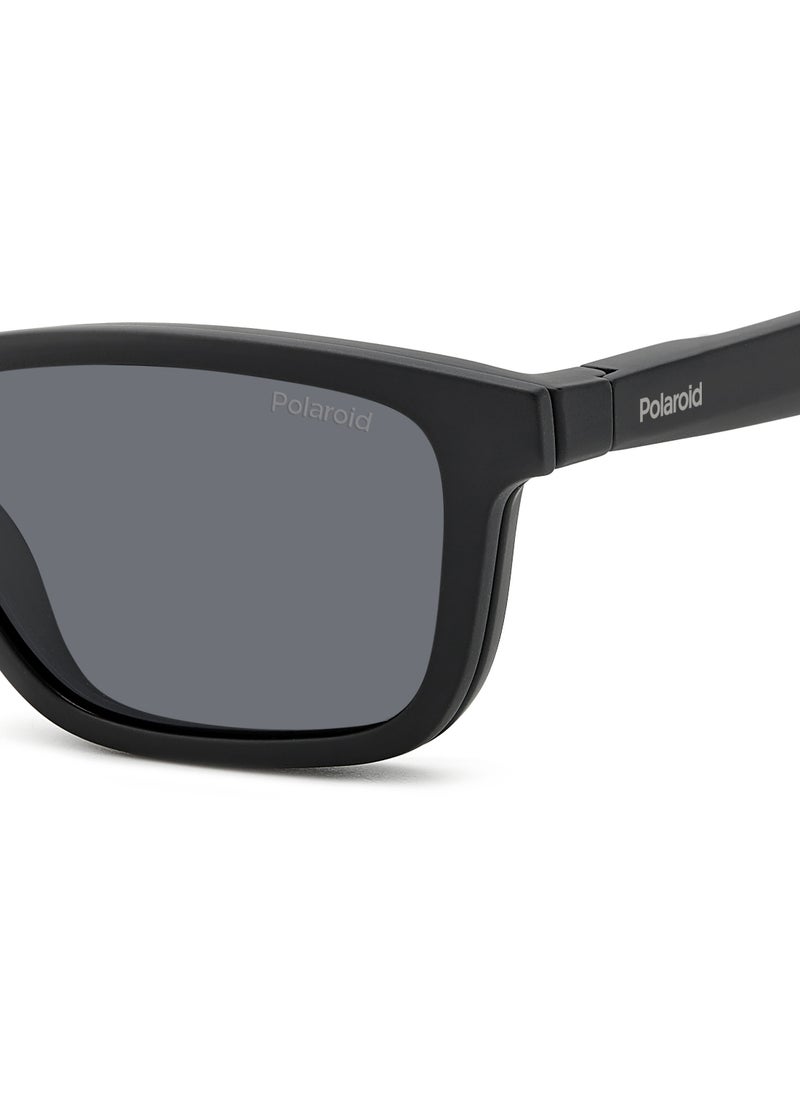 Polaroid - Unisex UV Protection Sunglasses Pld 2147/Cs Black 37.4 - Lens Size: 55 Mm - Image 1