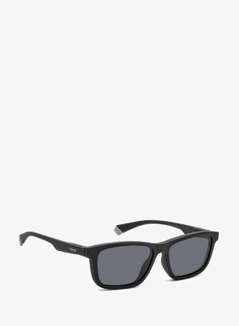 Polaroid Unisex UV Protection Sunglasses Pld 2147/Cs Black 37.4 - Lens Size: 55 Mm