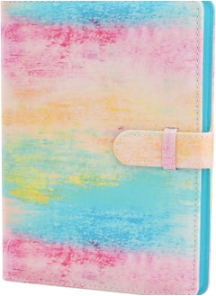 Y&D 128 Pockets Photo Album, Colorful Wallet PU Leather Album Compatible with for Fujifilm Instax Mini 11 9 8 90 70 40 Instant Camera Films and 2x3 Inch Paper (Rainbow)  - Image 1