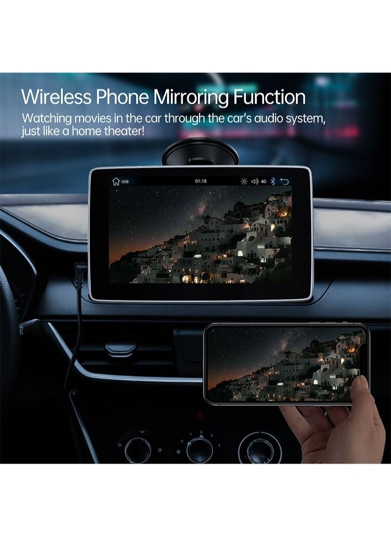 DriveLink - Car Portable Mobile Phone Interconnection Touch-Screen Suitable for any Car ACP04 Black - Image 1