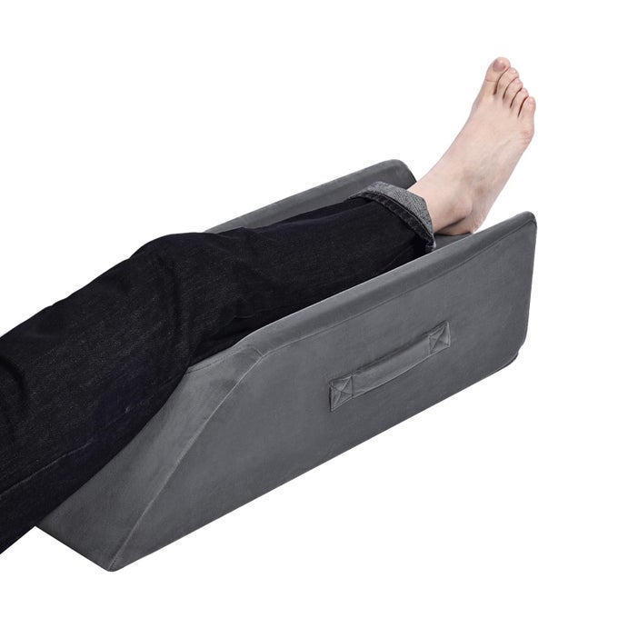 LEG ELEVATION PILLOWVELVET LEG PILLOWS FOR BROKEN FOOT GOOD FOR LEG PAIN LEG WEDGE PILLOW FOR FOOT REST WASHABLE COVER
