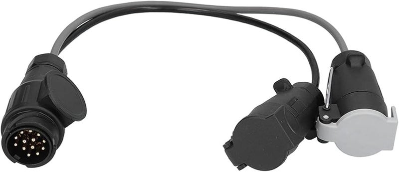 محول قابس المقطورة من 13 دبوس إلى 7 دبوس للكرفانات والعربات المنزلية الأوروبية - تركيب سهل - Image 2