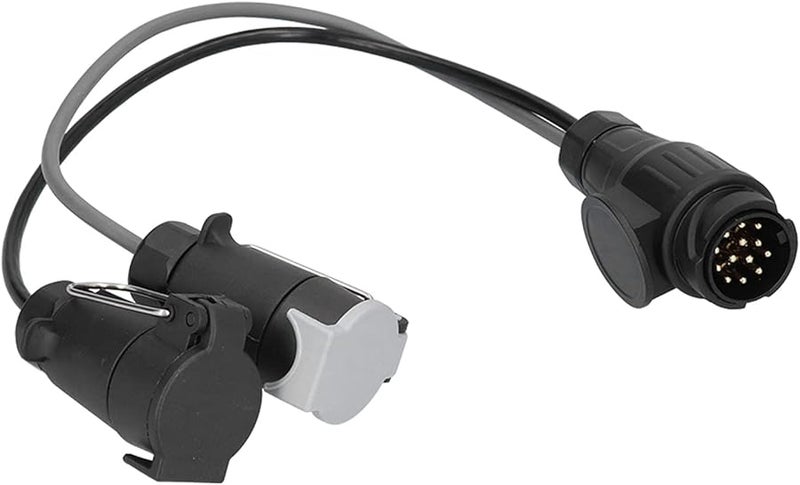 محول قابس المقطورة من 13 دبوس إلى 7 دبوس للكرفانات والعربات المنزلية الأوروبية - تركيب سهل - Image 5