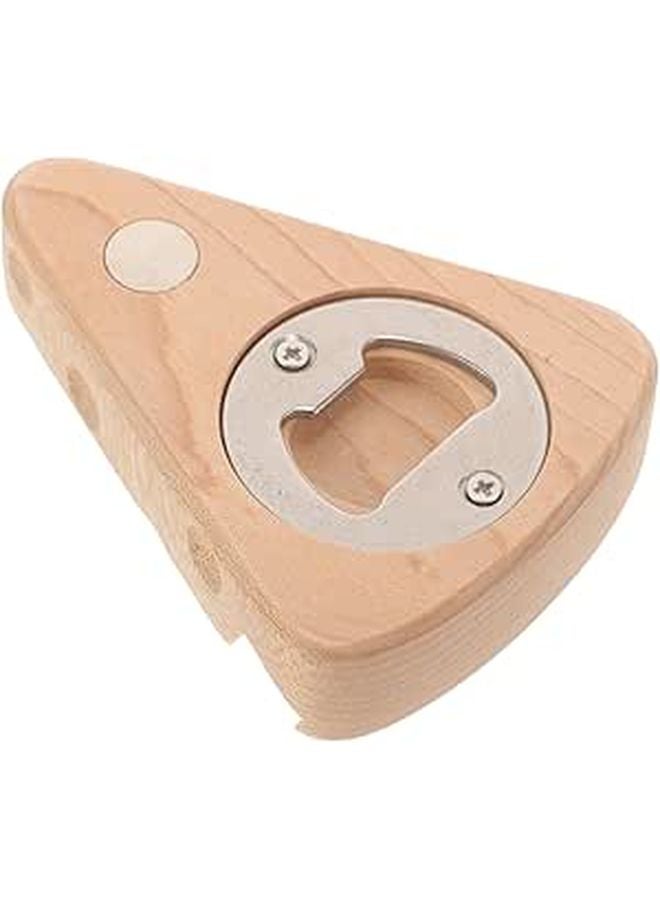 Cheese Shaped Phone Stand And Beer Bottle Opener For Desk Home Office Dorm - Image 1