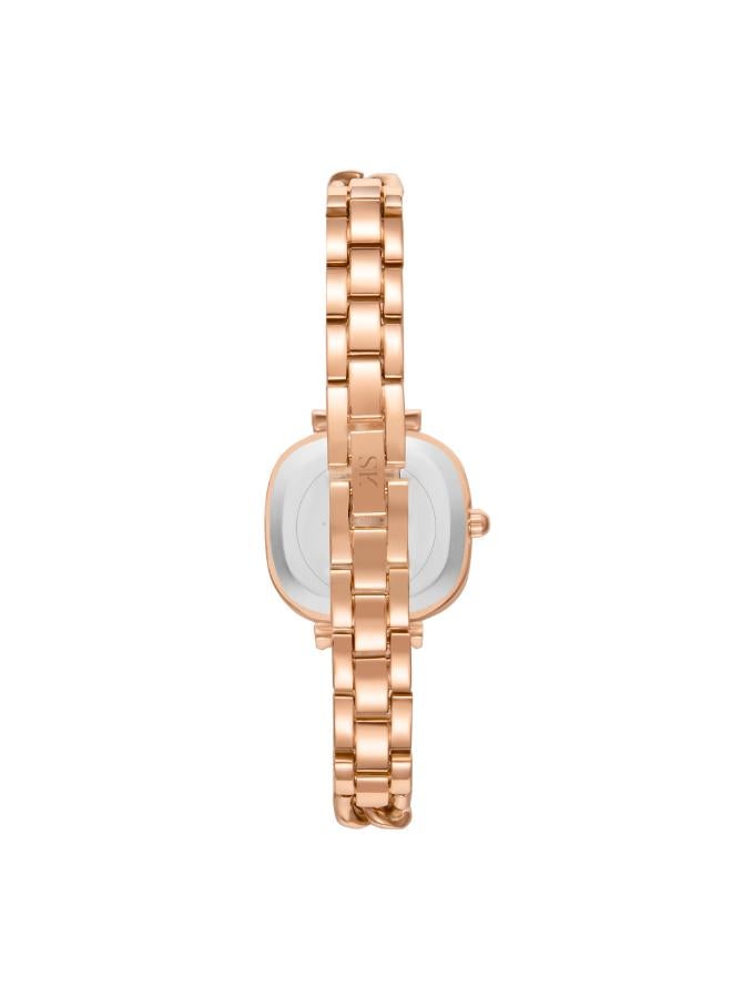 Kenneth Scott K23513-RBKG Women's Analog Display Watch & Stainless steel Strap Rose Gold - Image 3