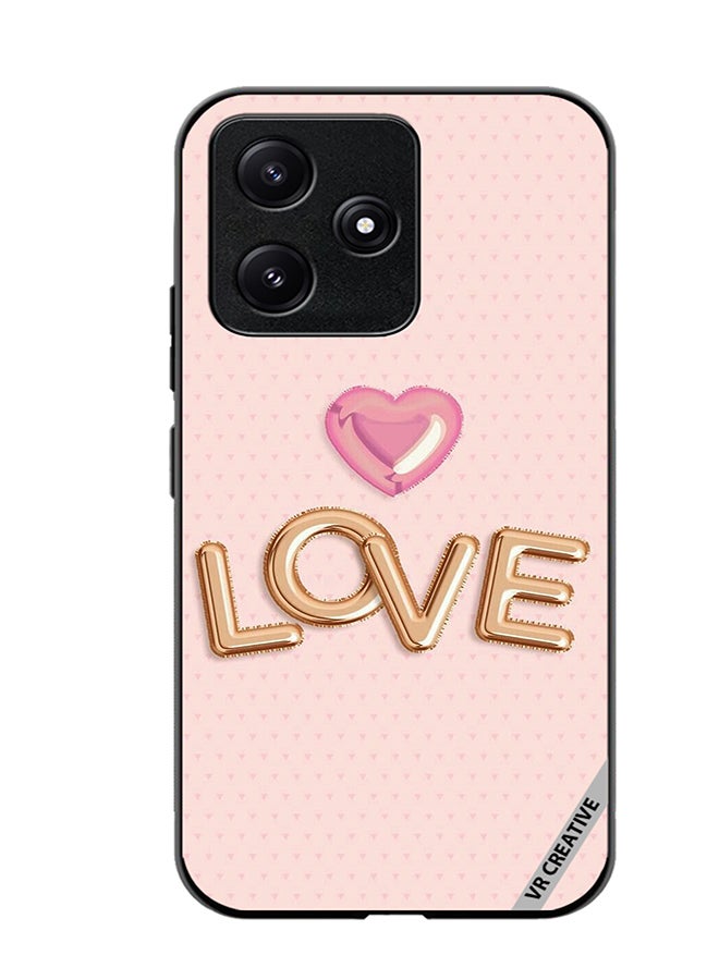 VR CREATIVE Protective Case Cover For Xiaomi Poco M6 Pro 5G Heart And Love Design Multicolour - Image 1