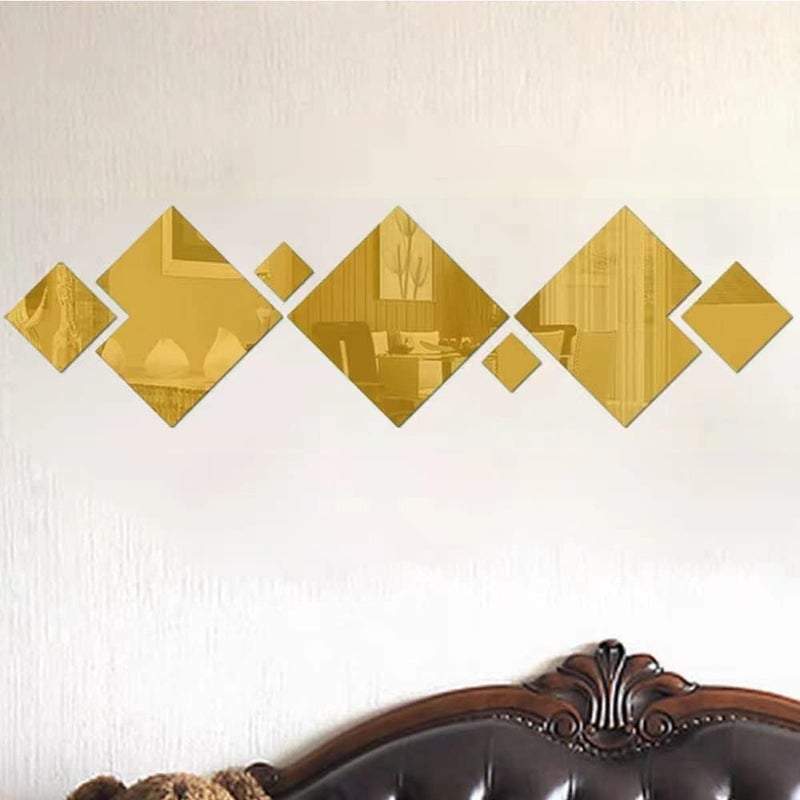 TPGP SSyang Pack of 7 Acrylic Mirror Wall Stickers for Home Decoration - Image 5