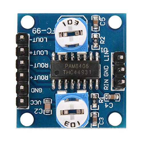 Robodo PAM8406 digital amplifier board 5W×2 volume adjustable D class module - Image 2