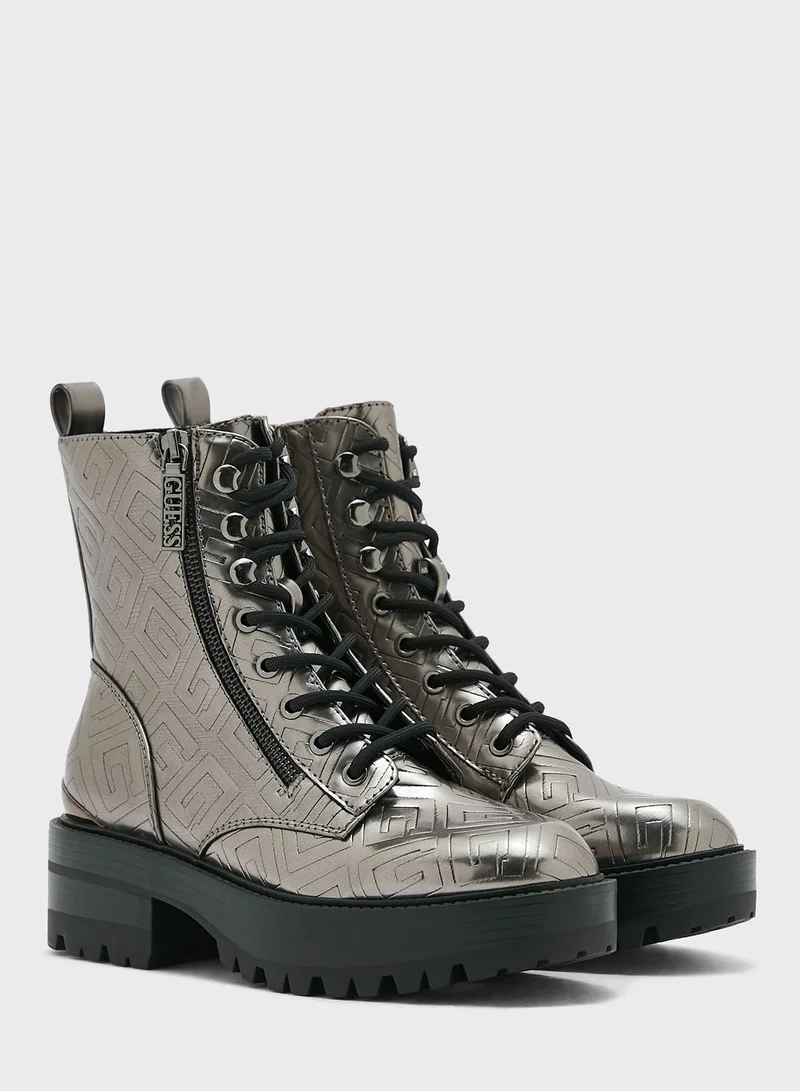 GUESS Casual Low Heel Booties