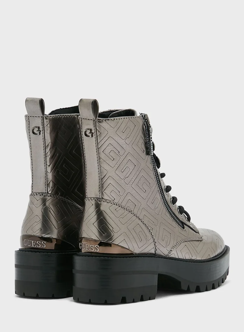 GUESS Casual Low Heel Booties