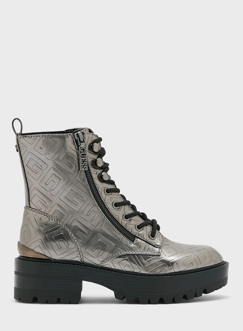 GUESS Casual Low Heel Booties