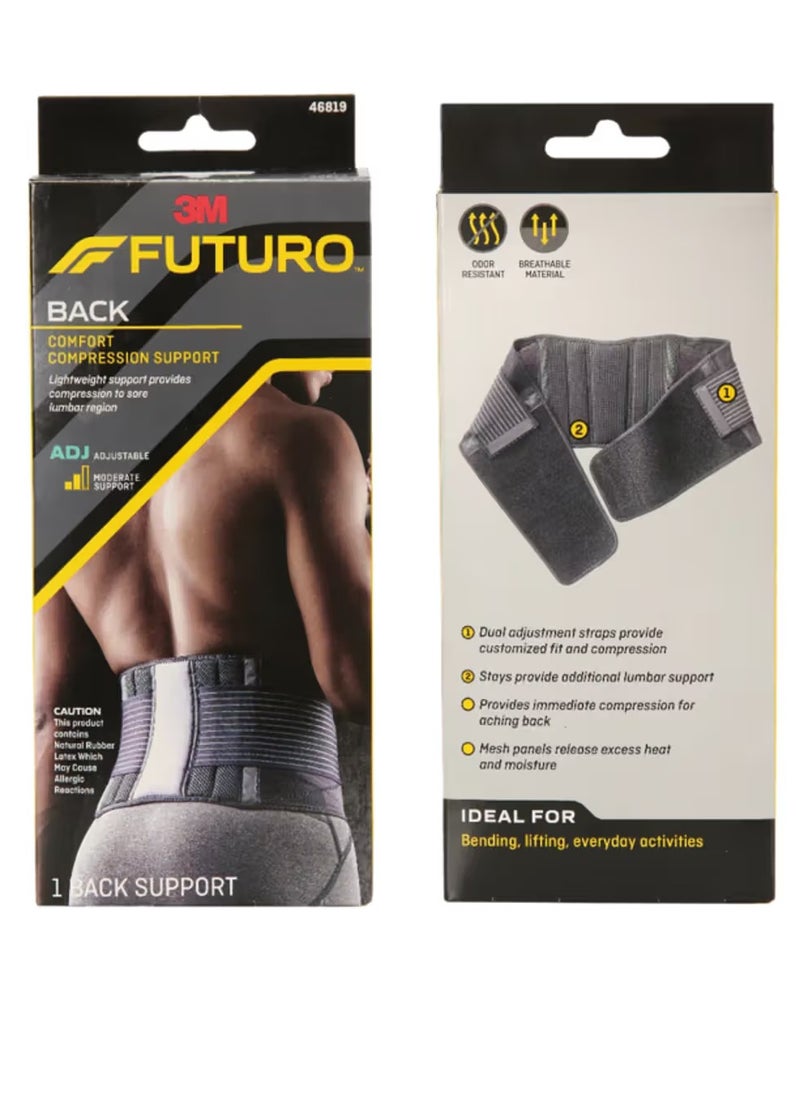FUTURO - Futuro Back comfort compression support adjustable - Image 1