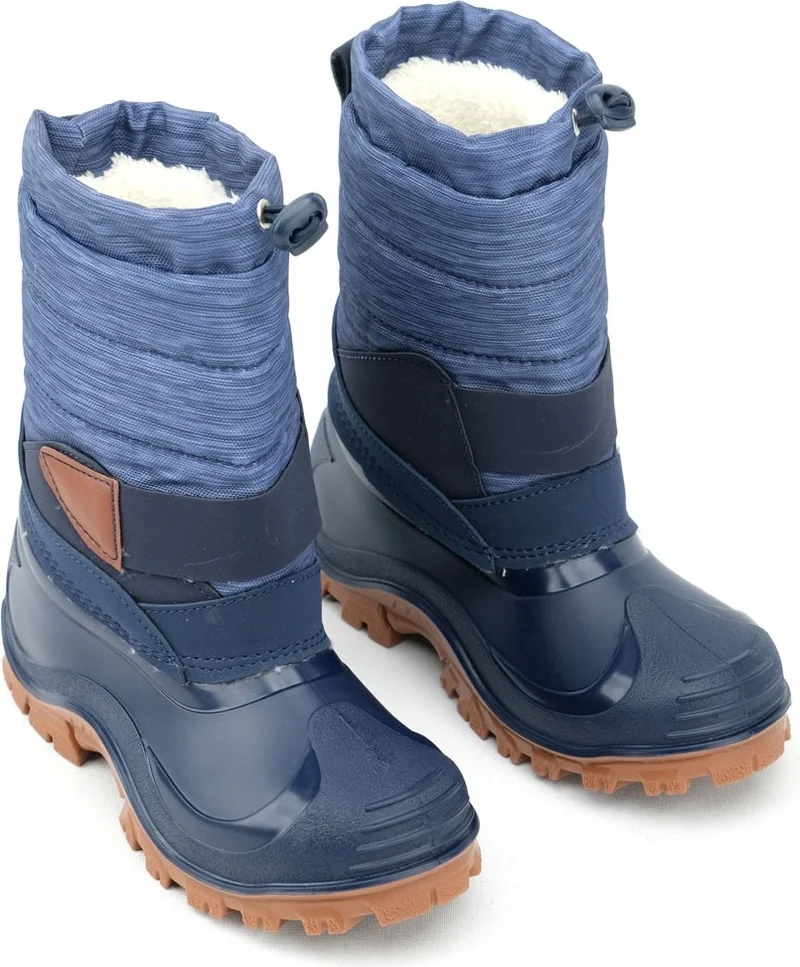 جيزر Winter Boy's Plush Inner Waterproof Snow Boots