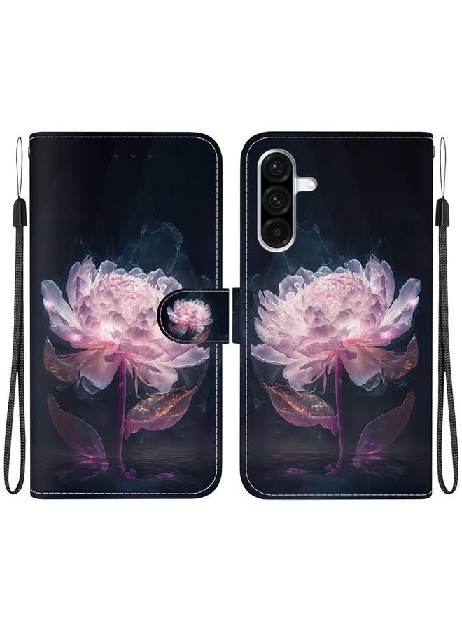 erorex Case For Samsung Galaxy A36 5G / A56 5G Crystal Texture Colored Drawing Leather Phone Case - Image 1