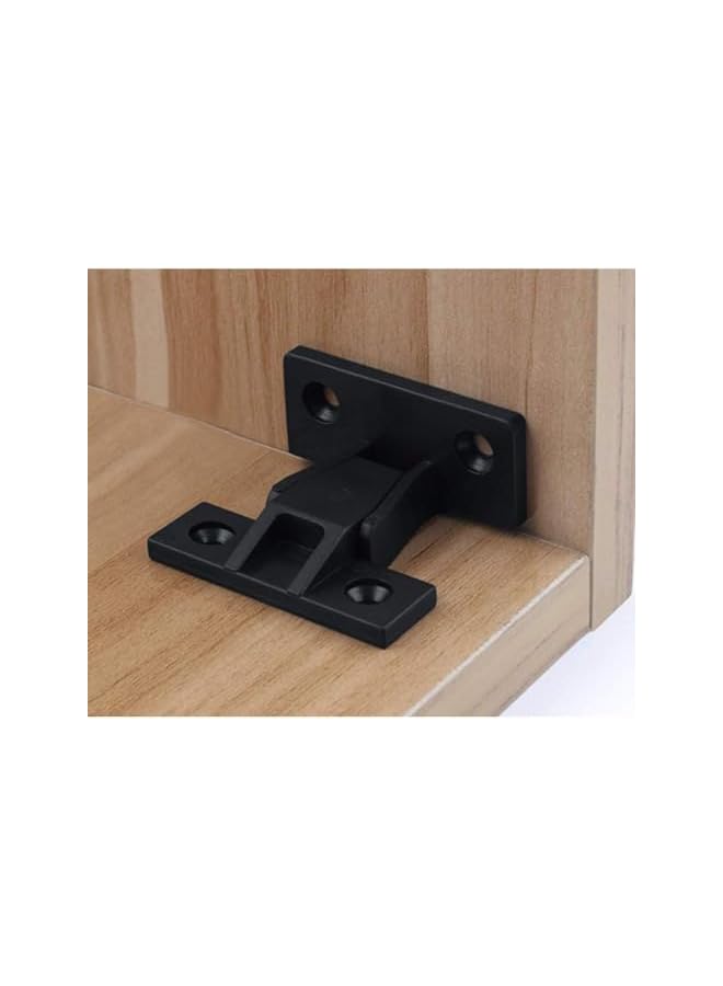 PROMASS promass 20 Pairs Push in Plinth Panel Furniture Connectors Bracket Fixings with 80 Screws for Furniture Installation Move The Panel  - Image 5
