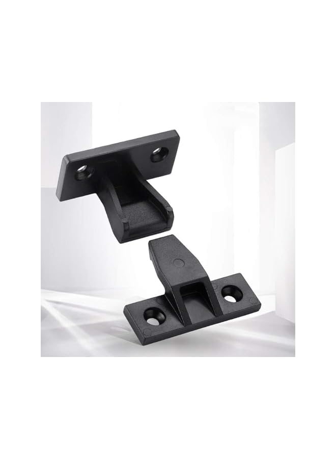 PROMASS promass 20 Pairs Push in Plinth Panel Furniture Connectors Bracket Fixings with 80 Screws for Furniture Installation Move The Panel  - Image 3
