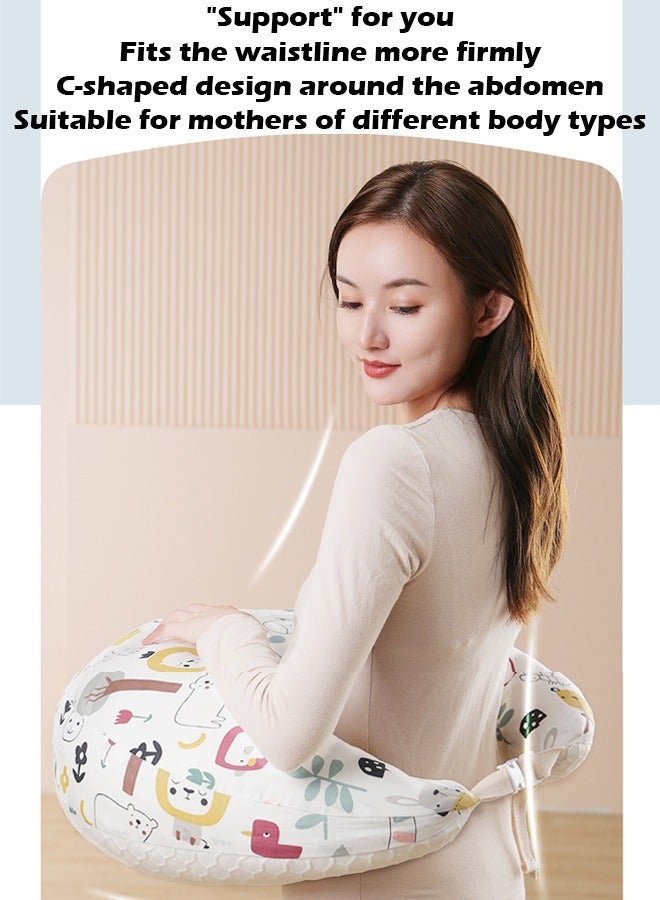 ZCM-HAPPY Multifunctional Newborn Baby Breastfeeding Pillow, Relieve Hand Fatigue, Maternity Nursing and Confinement Feeding Pillow - Image 5