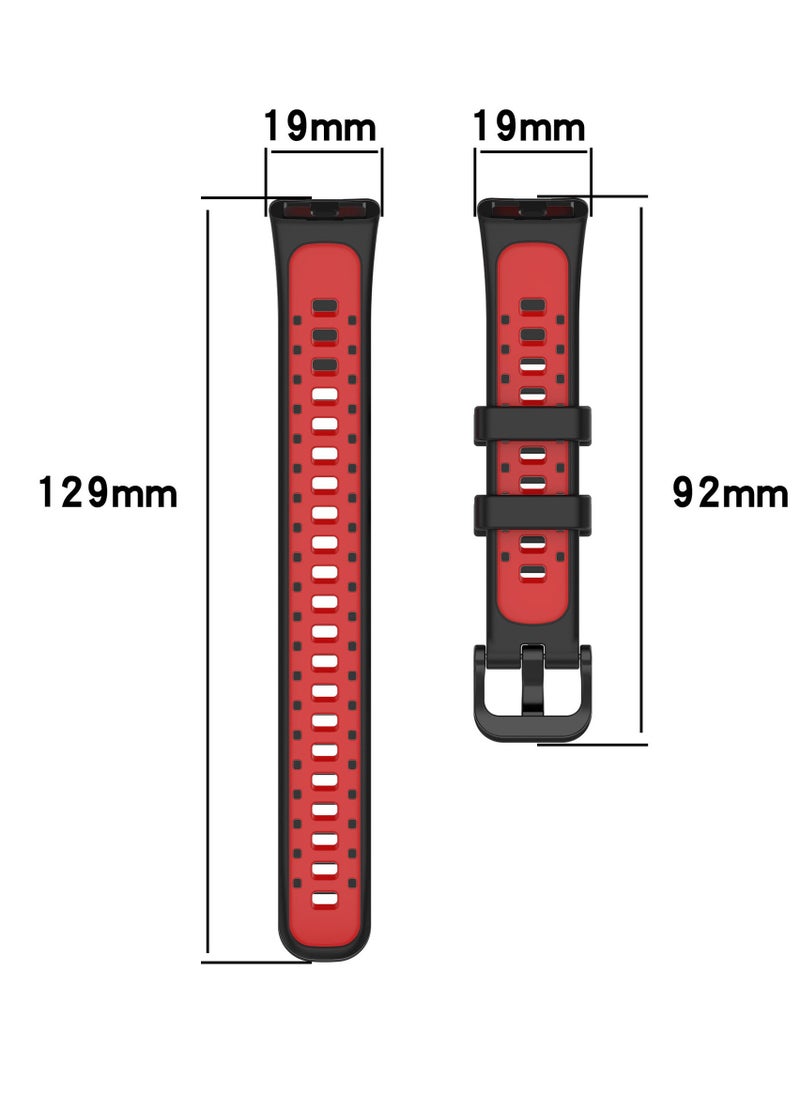 HW Silicone Watchband For Huawei Band 8 Huawei Band 9 Strap SmartWatch WristbandBracelet Wriststrap Sport Replacement  - Image 3