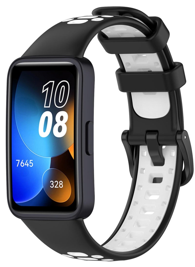 HW Silicone Watchband For Huawei Band 8 Huawei Band 9 Strap SmartWatch WristbandBracelet Wriststrap Sport Replacement  - Image 1