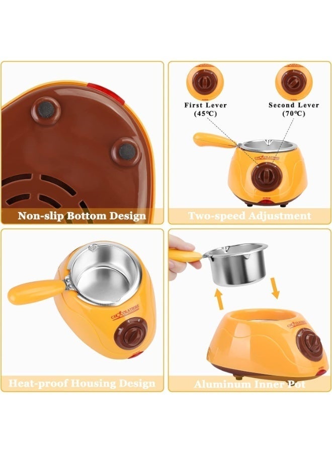 Arabest Chocolate Melting Pot,MINI Electric Chocolate Melting Pot,Chocolate Warmer Machine for Milk, Chocolate, Cheese, Butter, Candy - Image 4