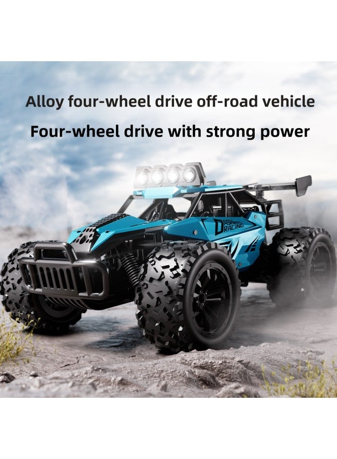 1:16 Alloy Off-road High-speed Vehicle 2.4G Full-scale Remote Control Racing Hot-selling High-speed Off-road Vehicle Toys-Color:Ordinary Version Pvc-red-Scale:1:16  - Image 5