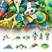 Kaemi 30 Pcs Space Erasers Desk Pets for Kids Classroom Prizes Fun Cool 3D Puzzle Erasers Bulk Mini Cute Pencil Eraser Pals Toys for Party Favors Treasure Box Goodie Bag Stuffers - Image 2