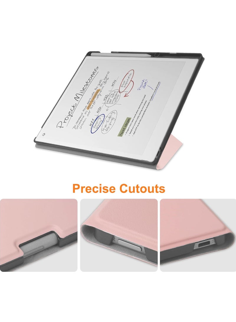 Rock Pow Case for Remarkable Paper Pro 11.8” (2024 Released), with Stable Folding Stand Design and Pen Pocket, fit Remarkable Paper Tablet with 11.8” Color Display,Auto Sleep/Wake - Image 5