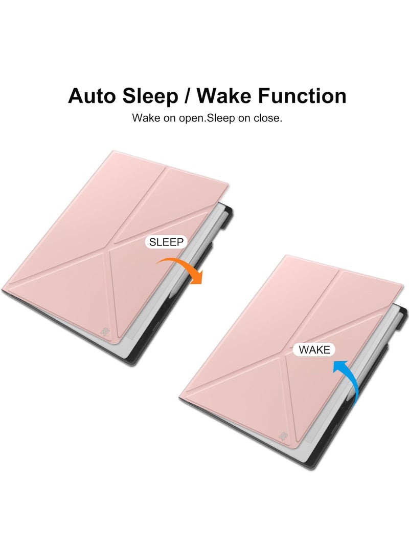 Rock Pow Case for Remarkable Paper Pro 11.8” (2024 Released), with Stable Folding Stand Design and Pen Pocket, fit Remarkable Paper Tablet with 11.8” Color Display,Auto Sleep/Wake - Image 3