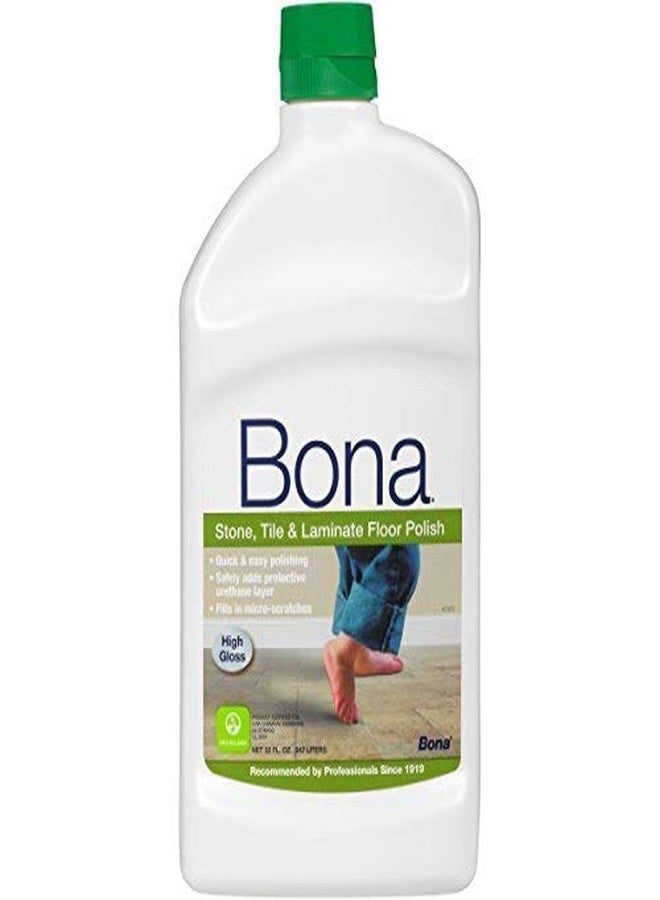 Bona WT760051161 32-Ounce Stone Tile and Laminate Floor Polish FamilyValue 2Pack (32oz)