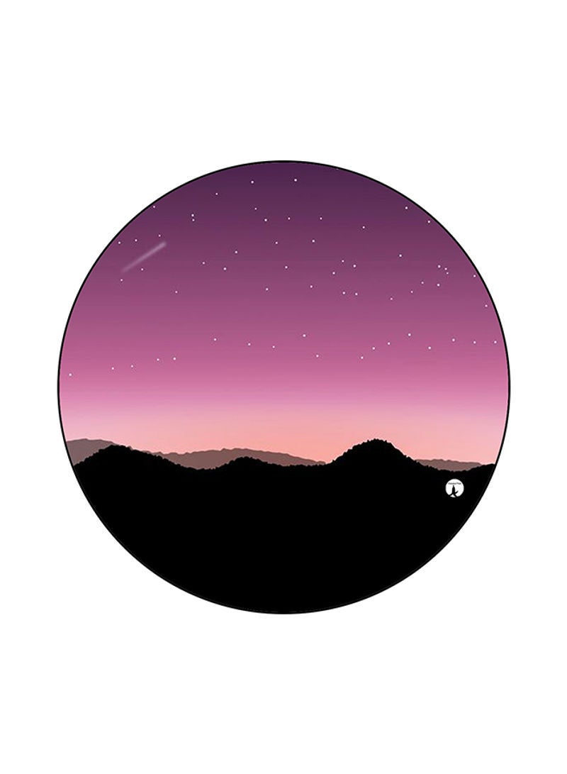 RKN Printed Round Mouse Pad Multicolor