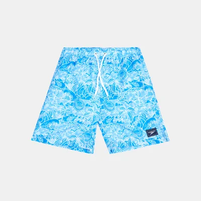 speedo Kids' Printed 15-inch Swim Shorts
