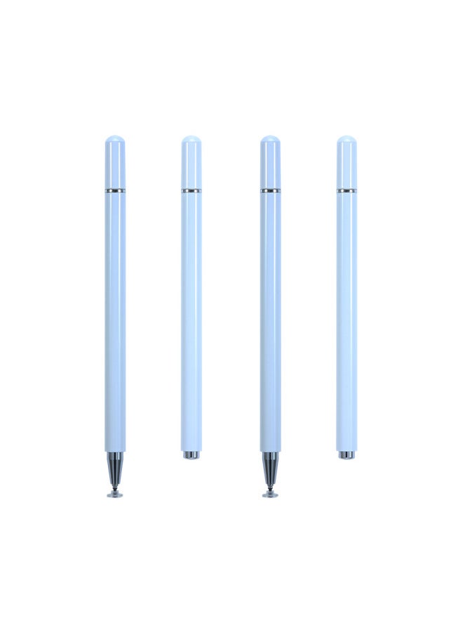 Magnetic Suction Pen Cap Round Disk Head Capacitive Pen Suction Cup Touch Control For Mobile Tablet Cutting Touch Handwriting-Color:White [magnetic Pen Cap Disc Pen]]  - Image 5