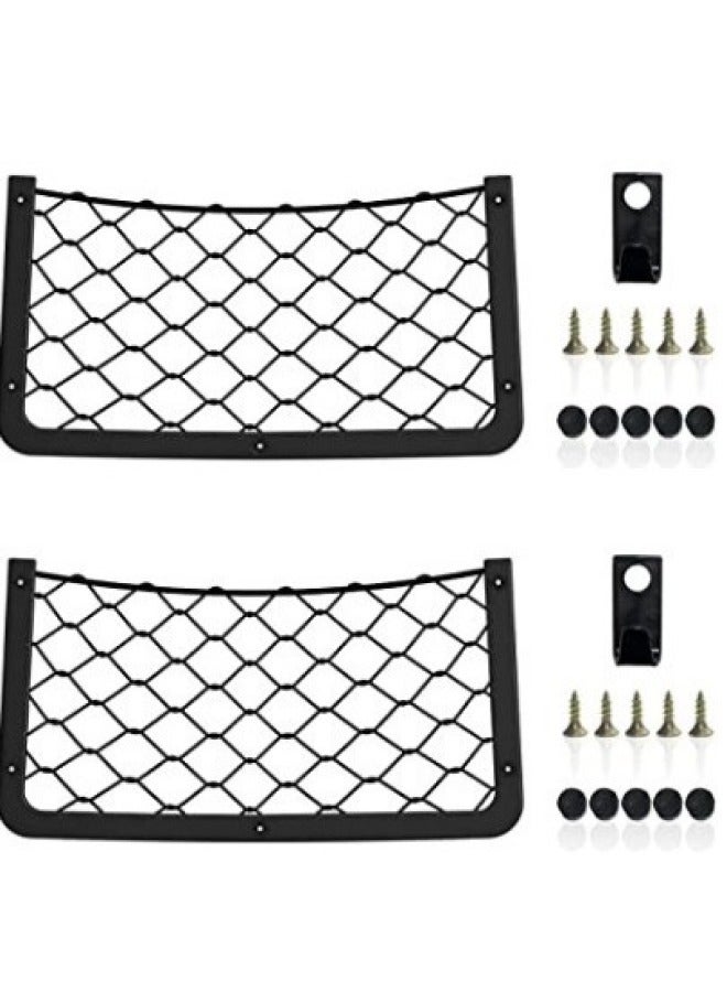 Car Supplies Storage Net Pocket Miscellaneous Storage Bag Medium and Large Modified Rv Passenger Car Seat Storage Net Rv Plus - Image 5
