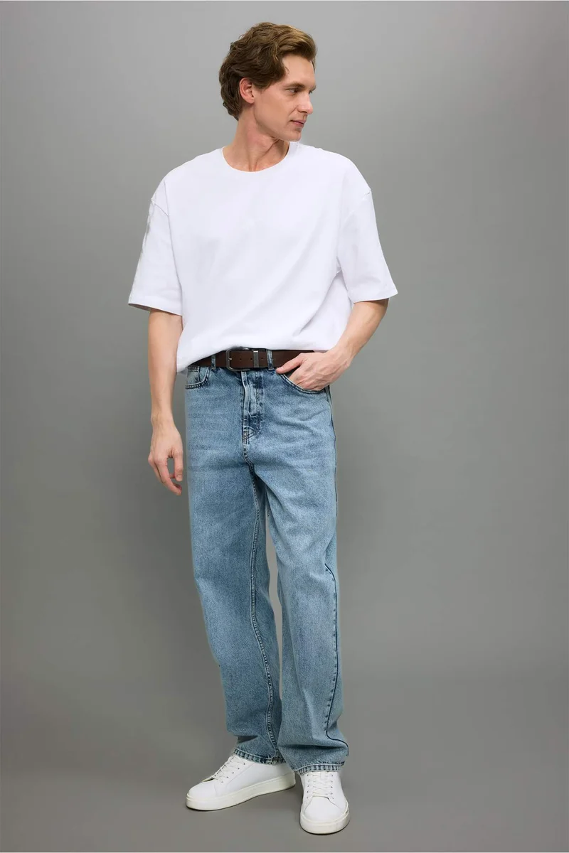 Defacto Oversize Crew Neck Short Sleeve T-Shirt